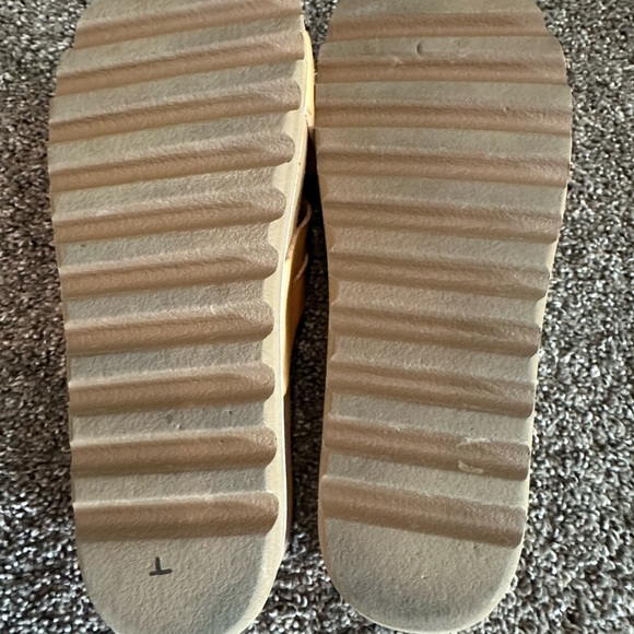 Reef Women's Brown Kaia Cross Cushion Bloom Hi Flip Flop Sandals Size 9 - Picture 6 of 6